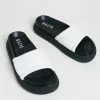 Dazie Hailey Slides White Smooth