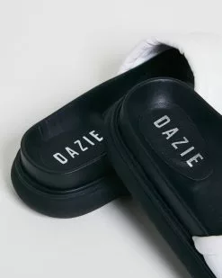 Dazie Hailey Slides White Smooth -Sandals Sales Shop http3A2F2Fstatic.theiconic.com .au2Fp2Fdazie 1907 7020921 3