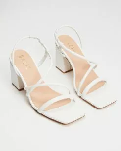 Dazie Fallon Heels White Smooth -Sandals Sales Shop http3A2F2Fstatic.theiconic.com .au2Fp2Fdazie 1967 7117921 3