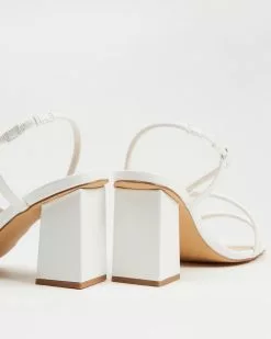 Dazie Fallon Heels White Smooth -Sandals Sales Shop http3A2F2Fstatic.theiconic.com .au2Fp2Fdazie 1967 7117921 4