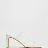 Dazie Muso Heels White Croc