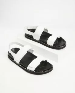 Dazie Josiah Sandals White Croc