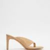 Dazie Fion Heels Beige Smooth