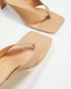 Dazie Fion Heels Beige Smooth -Sandals Sales Shop http3A2F2Fstatic.theiconic.com .au2Fp2Fdazie 2263 4269721 3