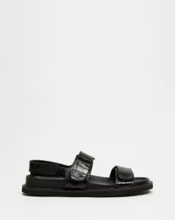 Dazie Jayden Sandals Black Croc -Sandals Sales Shop http3A2F2Fstatic.theiconic.com .au2Fp2Fdazie 2356 3487011 2