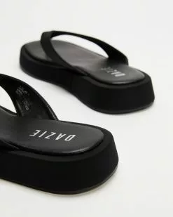 Dazie Phoenix Thongs Black Neoprene -Sandals Sales Shop http3A2F2Fstatic.theiconic.com .au2Fp2Fdazie 3073 0890621 5