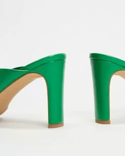 Dazie Fion Heels Green Smooth -Sandals Sales Shop http3A2F2Fstatic.theiconic.com .au2Fp2Fdazie 3979 0947631 3