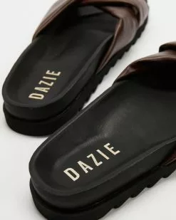 Dazie Ray Sandals Chocolate Brown Smooth -Sandals Sales Shop http3A2F2Fstatic.theiconic.com .au2Fp2Fdazie 4005 5609931 3