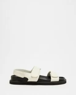 Dazie Jayden Sandals Cream Smooth