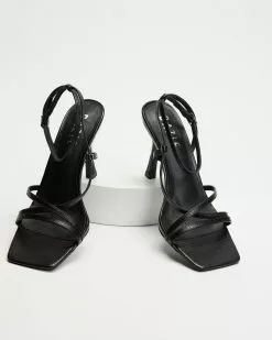 Dazie Marie Heels Black Lizard