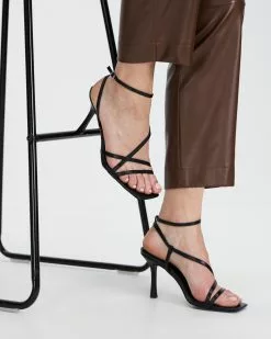 Dazie Marie Heels Black Lizard -Sandals Sales Shop http3A2F2Fstatic.theiconic.com .au2Fp2Fdazie 4639 5092711 5
