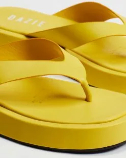 Dazie Phoenix Thongs Lemon Yellow -Sandals Sales Shop http3A2F2Fstatic.theiconic.com .au2Fp2Fdazie 4959 9947631 3