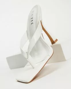 Dazie Jill Heels White Smooth -Sandals Sales Shop http3A2F2Fstatic.theiconic.com .au2Fp2Fdazie 5262 3824231 3