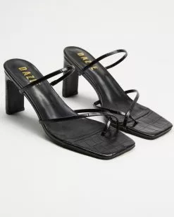 Dazie Muso Heels Black Croc -Sandals Sales Shop http3A2F2Fstatic.theiconic.com .au2Fp2Fdazie 5277 5517721 3