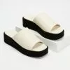 Dazie Gai Sandals Off White Smooth