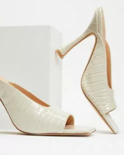 Dazie Faris Heels Bone Croc -Sandals Sales Shop http3A2F2Fstatic.theiconic.com .au2Fp2Fdazie 5490 1990621 3