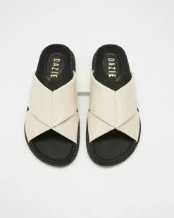 Dazie Joseph Sandals Bone Croc