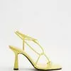 Dazie Marrick Heels Butter Yellow