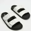 Dazie Upton Slides White Smooth