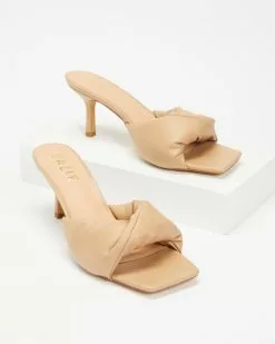 Dazie Trinity Heels Beige