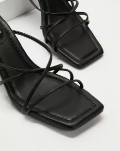 Dazie Tobin Heels Black Smooth -Sandals Sales Shop http3A2F2Fstatic.theiconic.com .au2Fp2Fdazie 7368 0167921 3