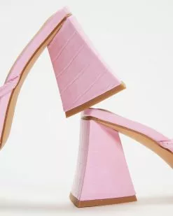Dazie Loz Heels Pink Croc -Sandals Sales Shop http3A2F2Fstatic.theiconic.com .au2Fp2Fdazie 7536 5217921 3