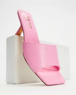Dazie Delilah Mules Pink Smooth -Sandals Sales Shop http3A2F2Fstatic.theiconic.com .au2Fp2Fdazie 7742 9167921 3