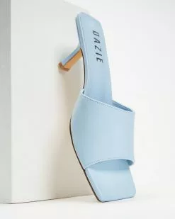 Dazie Delilah Mules Blue Smooth -Sandals Sales Shop http3A2F2Fstatic.theiconic.com .au2Fp2Fdazie 7769 0267921 3