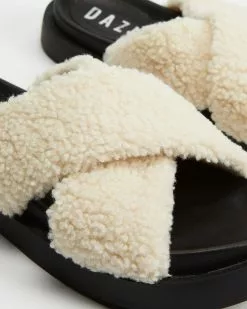 Dazie Emmi Slides Off White -Sandals Sales Shop http3A2F2Fstatic.theiconic.com .au2Fp2Fdazie 8165 3924231 4