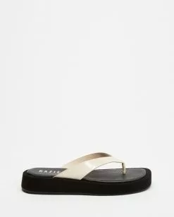 Dazie Phoenix Thongs Bone Croc -Sandals Sales Shop http3A2F2Fstatic.theiconic.com .au2Fp2Fdazie 8877 9790621 3