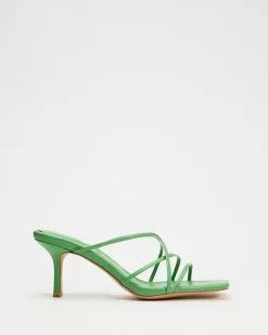 Dazie Tobin Heels Green Smooth