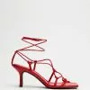 Dazie Faber Heels Red