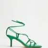 Dazie Faber Heels Green