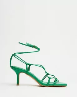 Dazie Faber Heels Green