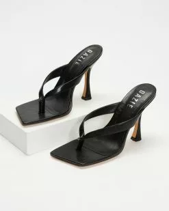 Dazie Jill Heels Black Smooth