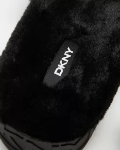 DKNY Slipper Slides Black & White -Sandals Sales Shop http3A2F2Fstatic.theiconic.com .au2Fp2Fdkny 1922 7156721 4