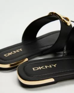 DKNY Halcott Flat Thong Sandals Black -Sandals Sales Shop http3A2F2Fstatic.theiconic.com .au2Fp2Fdkny 5607 2224231 4