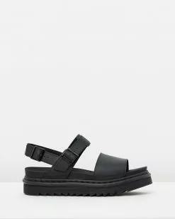 Dr Martens Womens Voss Sandals Black Hydro