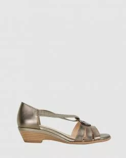 Easy Steps Corina PEWTER METALLIC