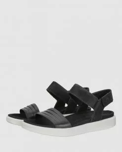 ECCO Flowt Women's Flat Sandals BLACK/BLACK -Sandals Sales Shop http3A2F2Fstatic.theiconic.com .au2Fp2Fecco 6443 4096811 4