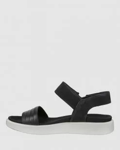 ECCO Flowt Women's Flat Sandals BLACK/BLACK -Sandals Sales Shop http3A2F2Fstatic.theiconic.com .au2Fp2Fecco 6446 4096811 5