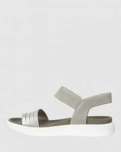 ECCO Flowt Women's Flat Sandals MOON ROCK SILVER/WARM GREY METALLIC -Sandals Sales Shop http3A2F2Fstatic.theiconic.com .au2Fp2Fecco 6468 8696811 5
