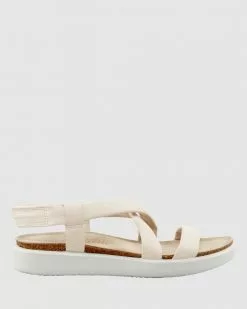 ECCO Corksphere Women's Sandals LIMESTONE