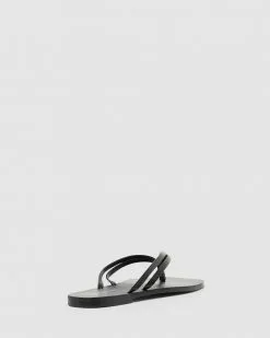 Forever New Marie Toe Post Slide Black -Sandals Sales Shop http3A2F2Fstatic.theiconic.com .au2Fp2Fforever new 5825 3422341 4