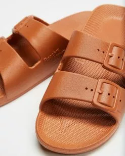 Freedom Moses Slides - Unisex Toffee -Sandals Sales Shop http3A2F2Fstatic.theiconic.com .au2Fp2Ffreedom moses 2843 9054021 4