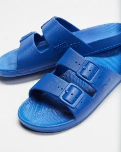 Freedom Moses Slides - Unisex Blue -Sandals Sales Shop http3A2F2Fstatic.theiconic.com .au2Fp2Ffreedom moses 2853 4642121 4