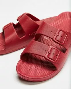 Freedom Moses Slides - Unisex Cherry Bomb -Sandals Sales Shop http3A2F2Fstatic.theiconic.com .au2Fp2Ffreedom moses 2862 5642121 4