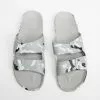 Freedom Moses Slides - Unisex Army Grey
