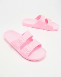 Freedom Moses Slides - Unisex Bubble Gum -Sandals Sales Shop http3A2F2Fstatic.theiconic.com .au2Fp2Ffreedom moses 4430 6294411 3