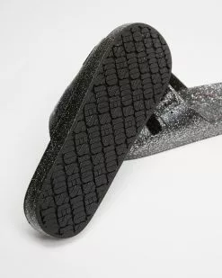 Freedom Moses Slides - Unisex Black Glitter -Sandals Sales Shop http3A2F2Fstatic.theiconic.com .au2Fp2Ffreedom moses 4530 5884411 4